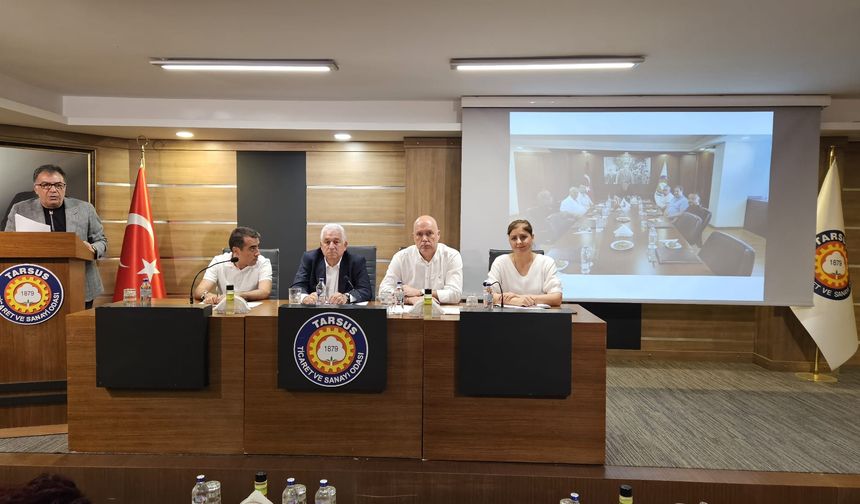Tarsus TSO’dan İş Dünyasına Birlik ve Dayanışma Mesajı