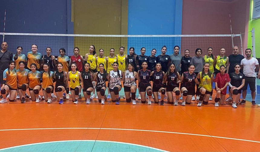 Mersin’in Voleybol Umutları ANALİG’e Hazır