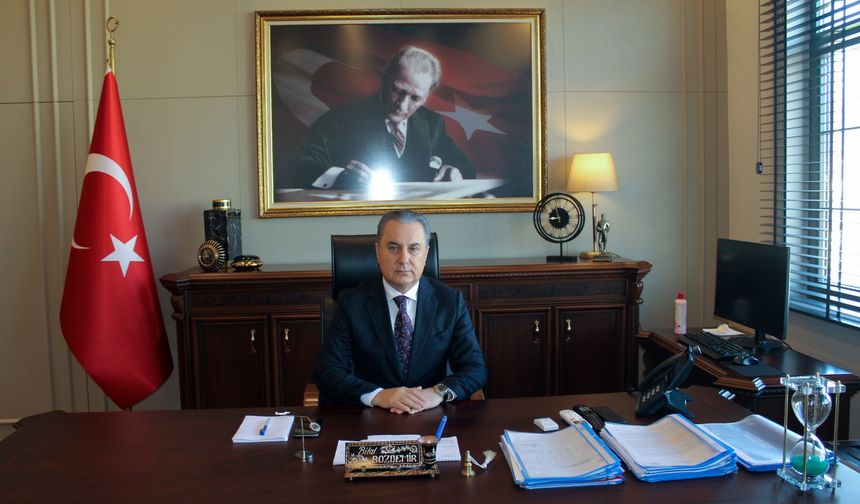 Anamur Kaymakamı Bozdemir’den Veda Mesajı
