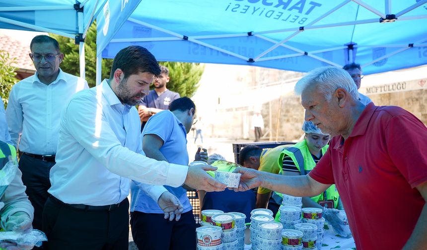 Tarsus Belediyesi’nden Muharrem Ayı’na Özel Aşure İkramı