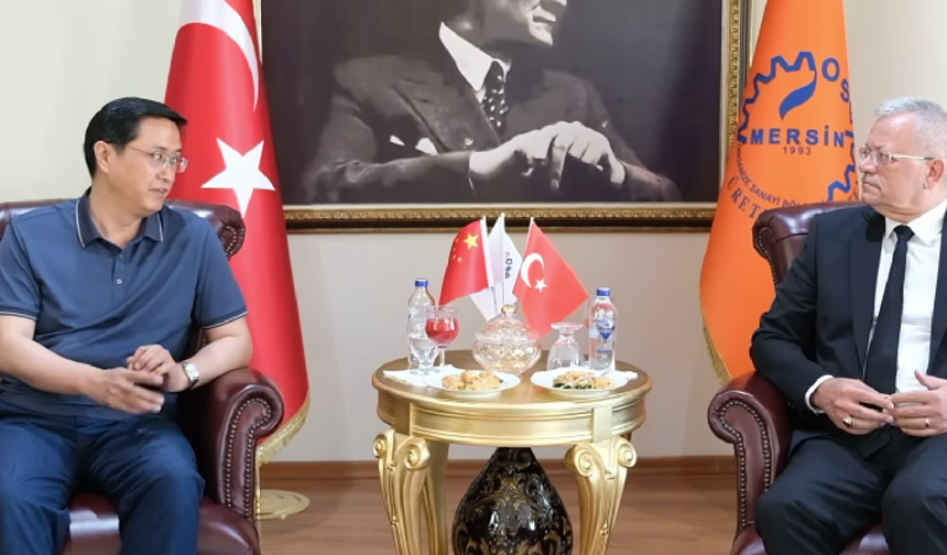 Mersin OSB’ye Çinli Heyetten Tam Not: “Etkilendik”