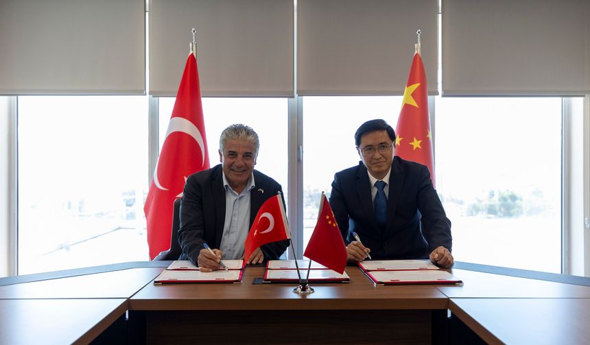 Mersin İle Çin Arasında Tarihi İmza
