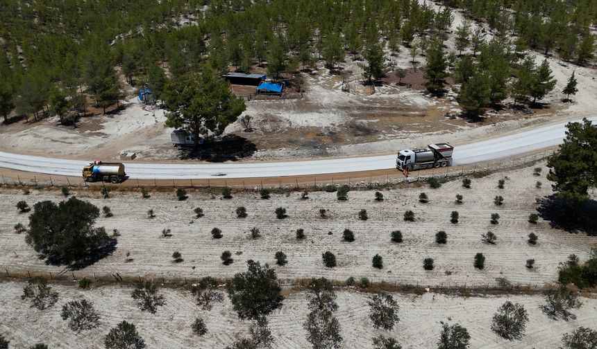 Mersin Mut’ta 26 Kilometrelik Grup Yolu Yenilendi