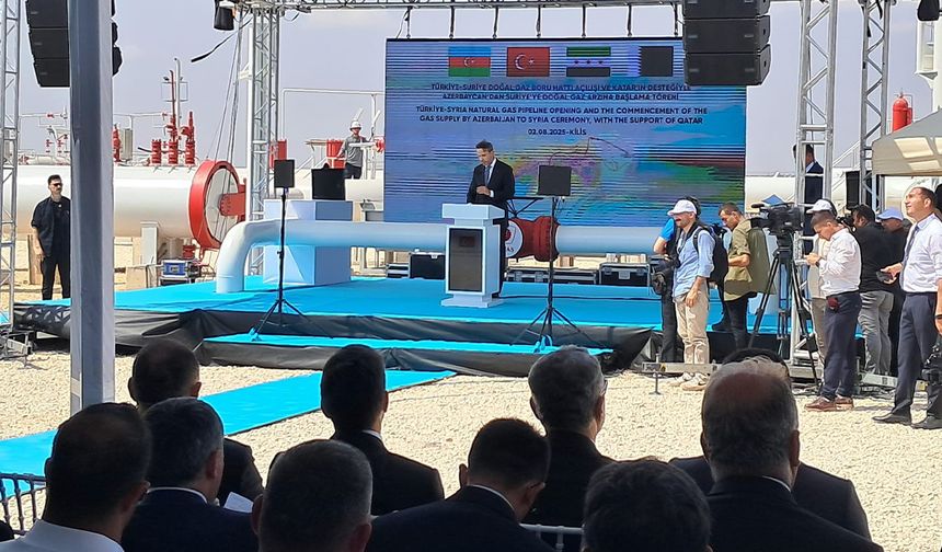 Kilis'ten Suriye'ye Enerji Köprüsü: Doğal Gaz Akışı Başladı