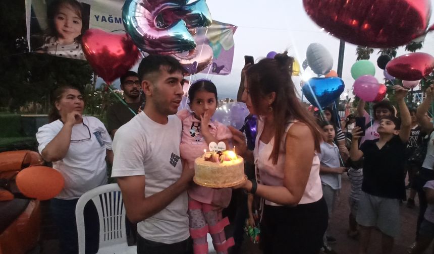 Minik Yağmur’un Doğum Gününde Umut Balonları Gökyüzüne Yükseldi