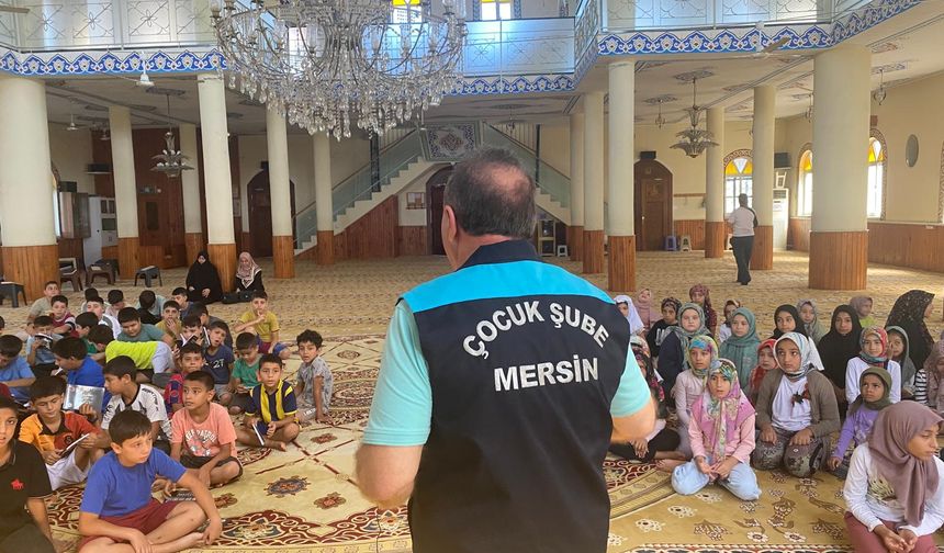 Mersin’de 498 Çocuğa Güvenlik Eğitimi ve Hediyeler