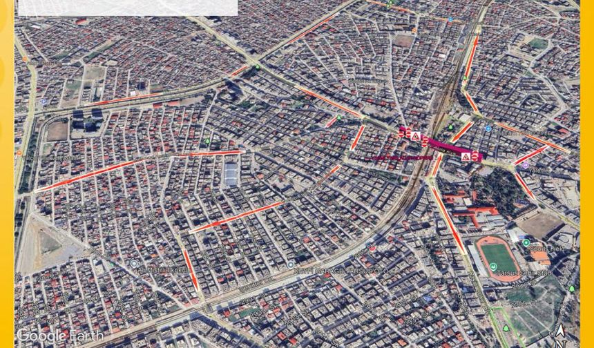 Büyükşehir Belediyesi Duyurdu! O Mahalle Trafiğe Kapanacak