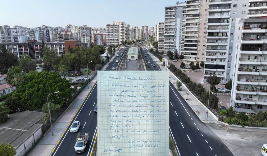 Silivri'den Adana'ya mesaj: "Aklım Sizlerde"