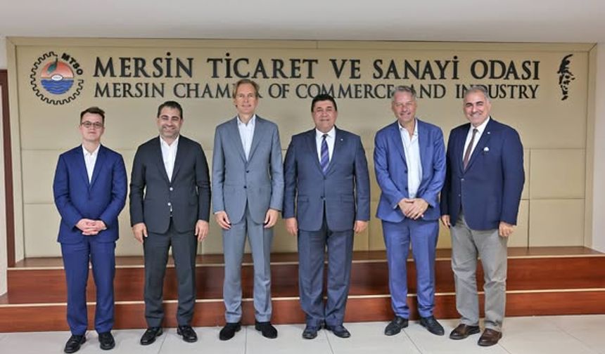 Belçika Büyükelçisi’nden MTSO’ya Ziyaret: Mersin ile Ekonomik İş Birliği Masada