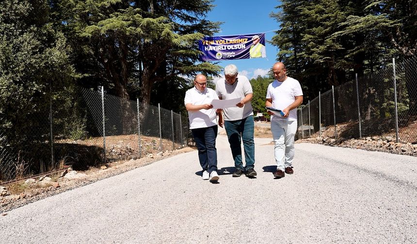 Başkan Kara, Sarıkaya Mahallesi’ndeki Çalışmaları İnceledi
