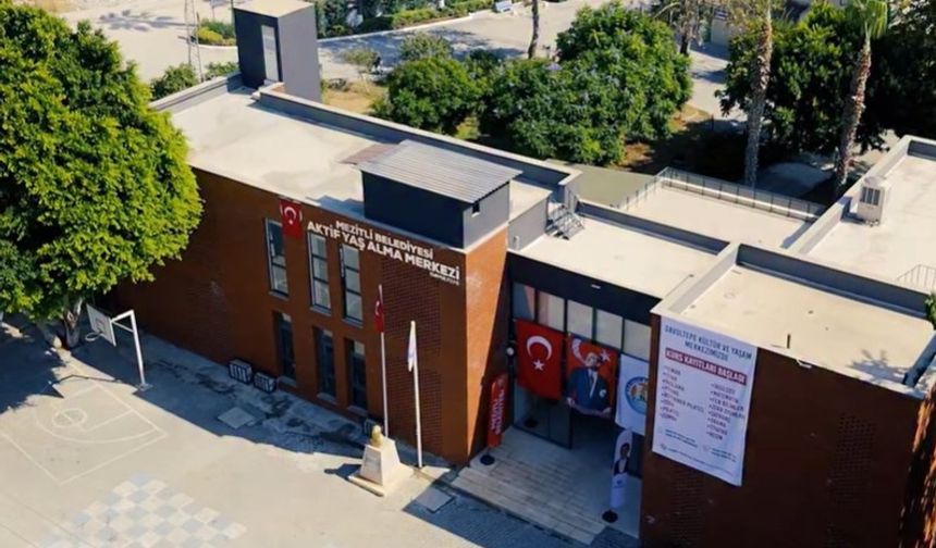 Bu Merkez Mezitli’ye Nefes Olacak