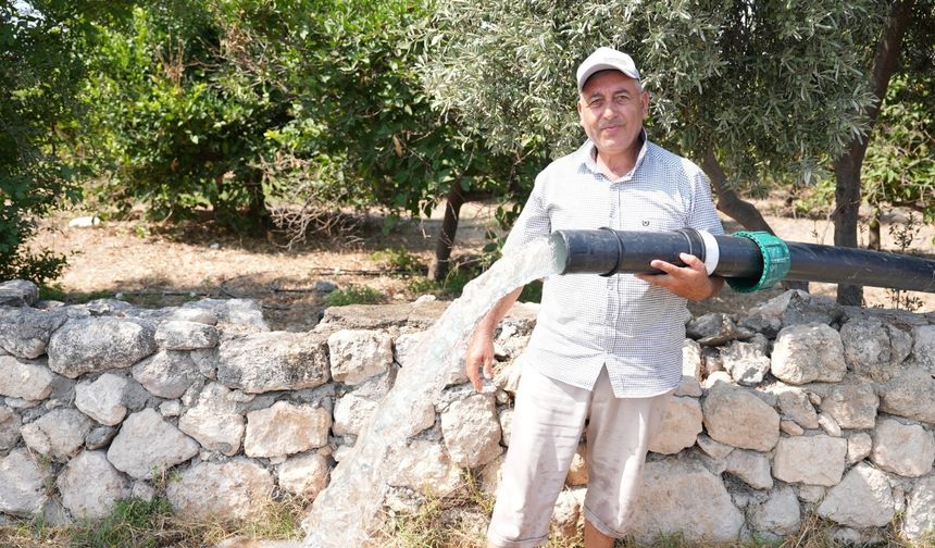 Erdemli Belediyesi’nden Üreticilere Sulama Borusu Desteği