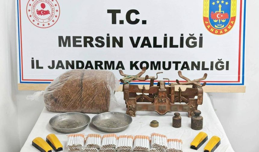 Bozyazı’da Jandarmadan Kaçak Sigara Operasyonu