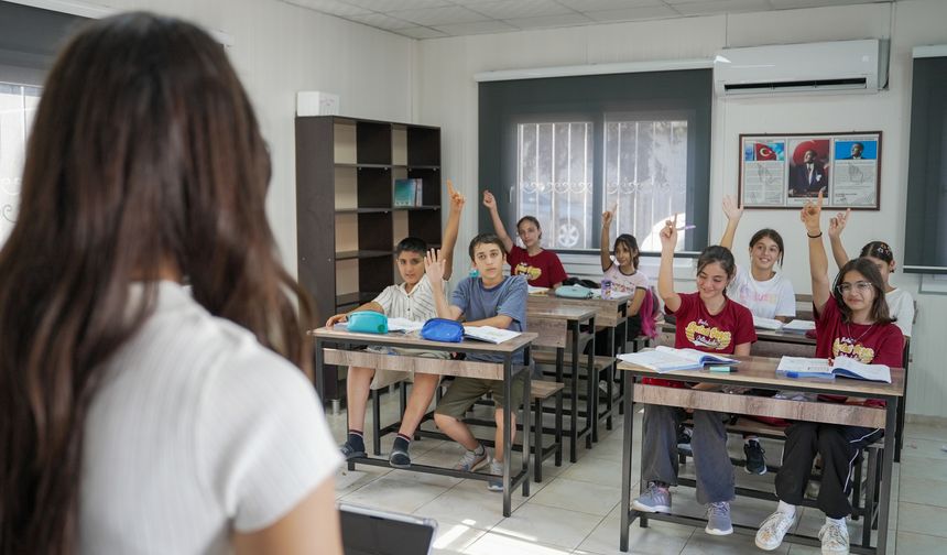 Mezitli Belediyesi’nden Öğrencilere Ücretsiz Kurs Desteği