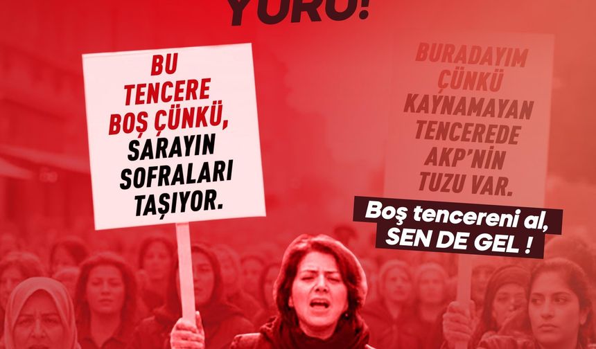 Kadınlar Mersin’de Yoksulluğa Karşı Tek Ses Oluyor