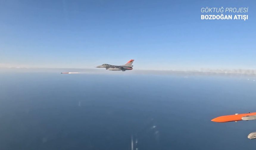 Yerli Hava-Hava Füzeleri Bozdoğan ve Gökdoğan Başarıyla Test Edildi