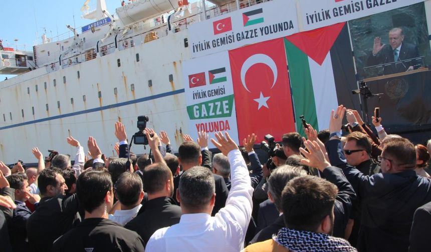 Gazze’ye Giden 17. İyilik Gemisi Mısır’a Ulaştı