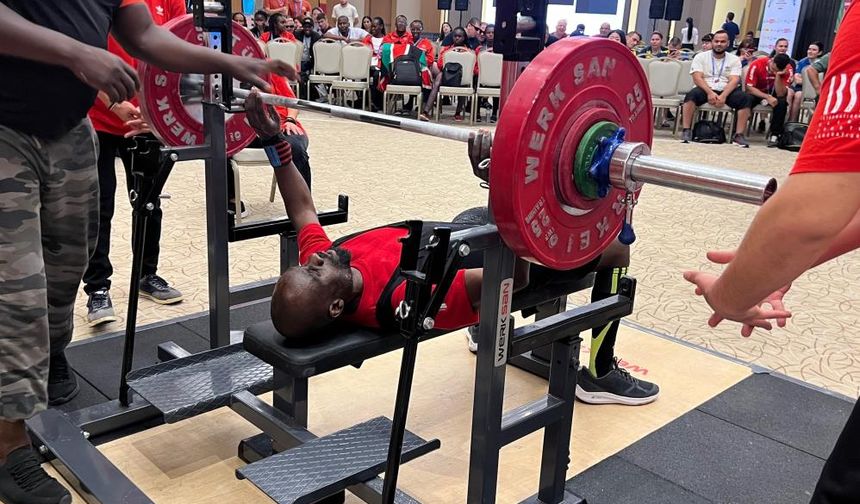 Mersin Görme Engelliler Dünya Halter Şampiyonası’na Ev Sahipliği Yapıyor