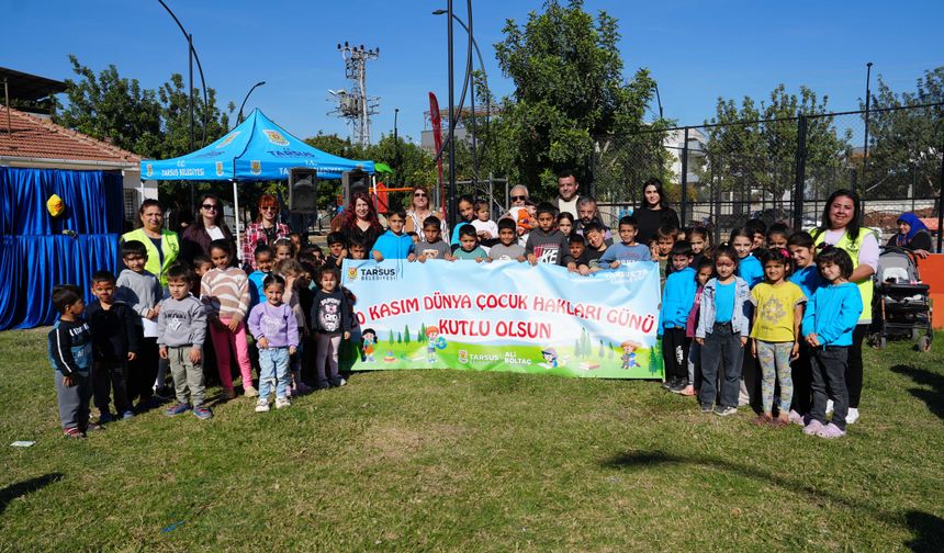 Tarsus'ta Çocuk Hakları Günü Dolu Dolu Geçti