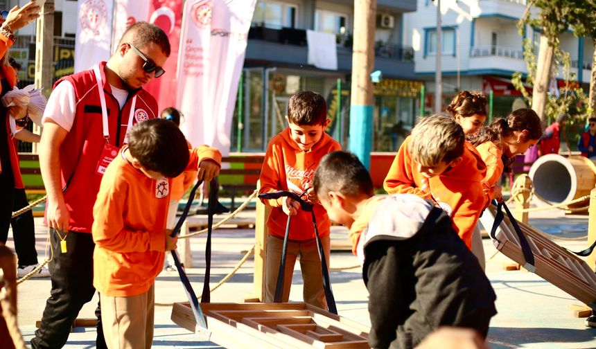 Mersin’de Çocuklar Geleneksel Oyunlarla Buluştu!