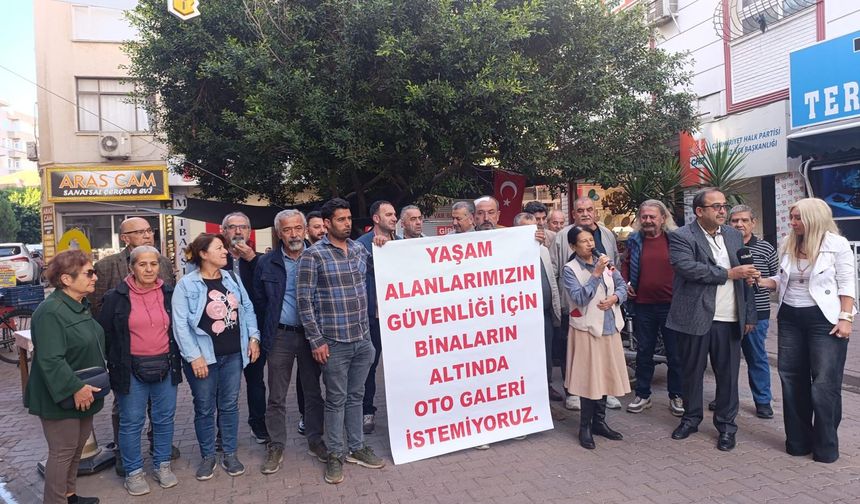 STK’lardan Ortak Çağrı: "Apartman Altında Oto Galerici İstemiyoruz"
