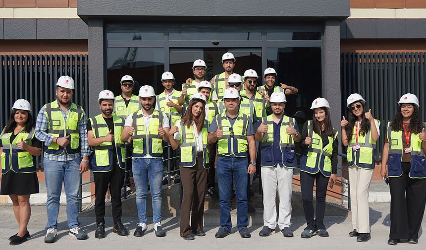 Toros Üniversitesi öğrencileri Mersin Uluslararası Limanı’nda ağırlandı