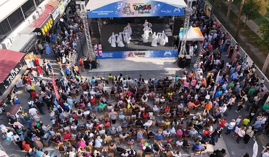 4. Uluslararası Tarsus Festivali’ tüm coşkusuyla sürüyor