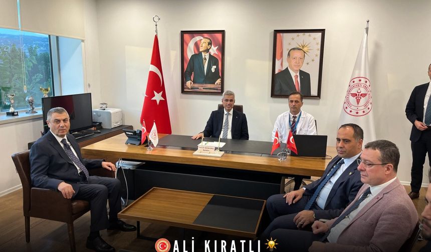 Sağlık Bakanı Memişoğlu Mersin Şehir Hastanesi'ni Ziyaret Etti