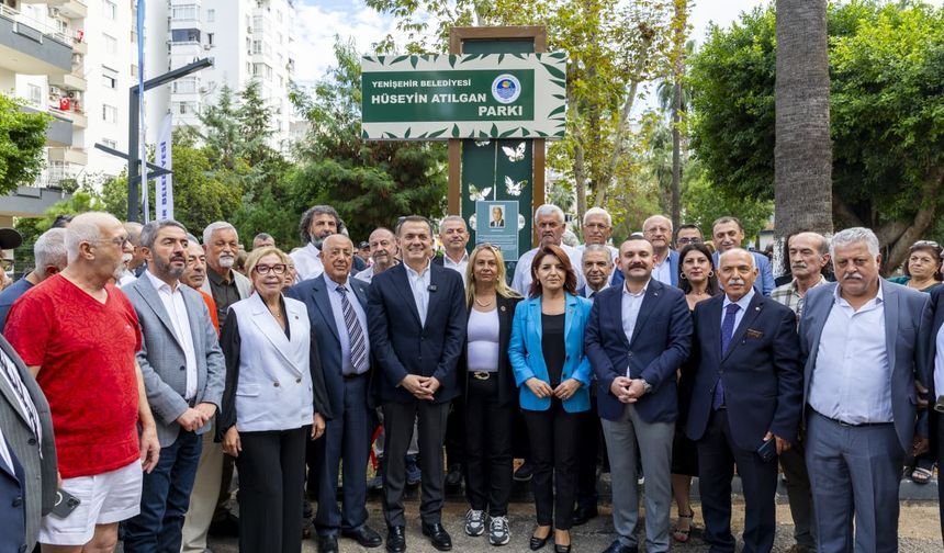 Yenişehir’de Anlamlı Tören: Hüseyin Atılgan’ın İsmi Parkta Yaşatılacak