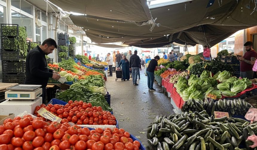 Mersin’de Sebze Fiyatları Haftaya Böyle Yansıdı