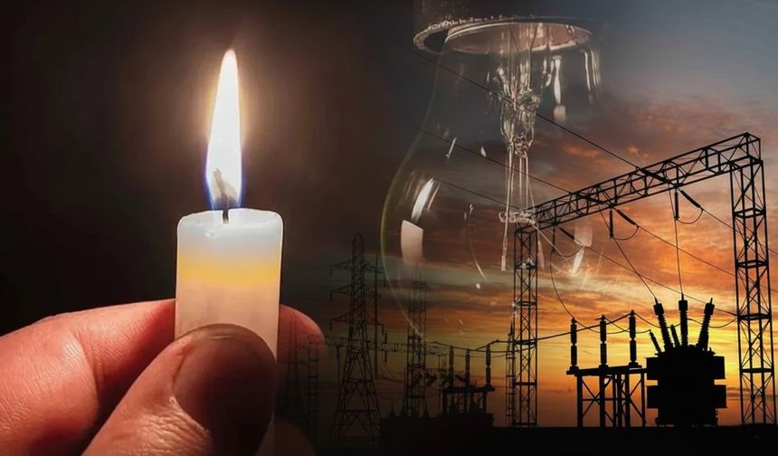 Mersin’de Pazartesi Elektrik Kesintisi Programı