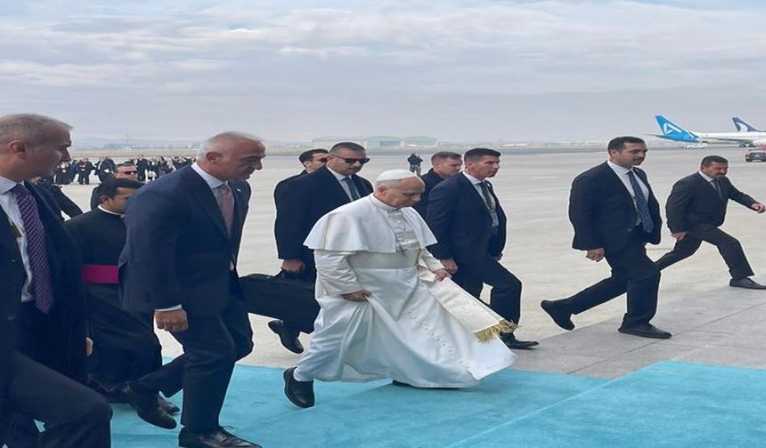 Papa 14. Leo Türkiye’de: Ankara Ziyareti Başladı