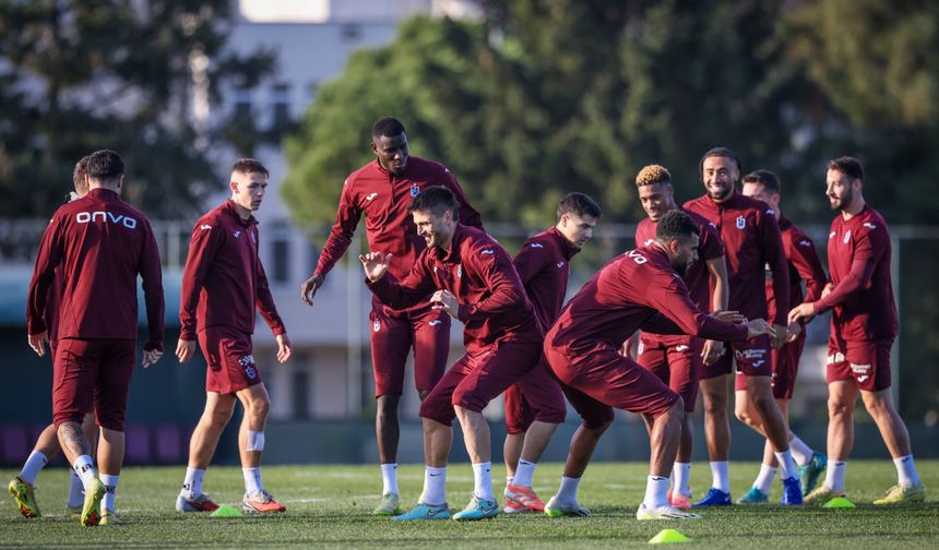 Trabzonspor’da Rams Başakşehir Maçının Hazırlıkları Sürüyor
