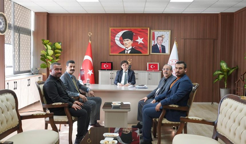 MHP MYK Üyesi Hüsnü Doğan, İl Millî Eğitim Müdürü Muhammed Özdemirci'yi Ziyaret Etti