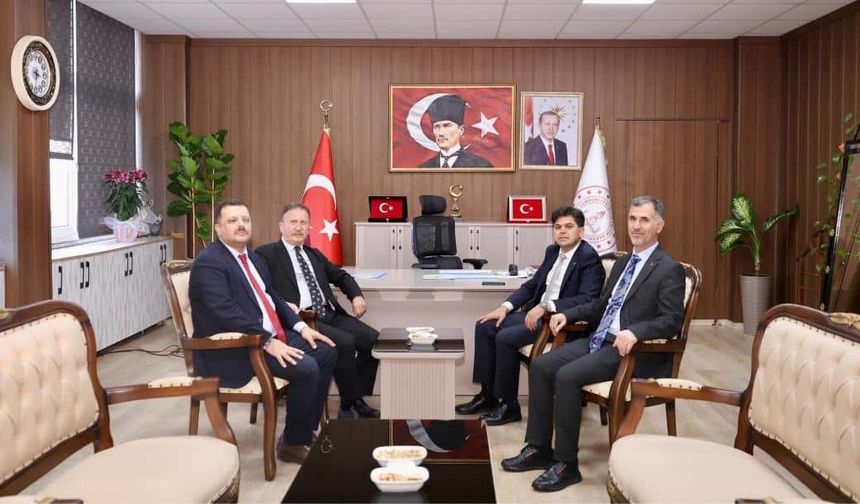 MEB Bakan Danışmanı Ve Daire İl Mili Eğitim Müdürü Muhammed Özdemirci'nin Konuğu Oldu