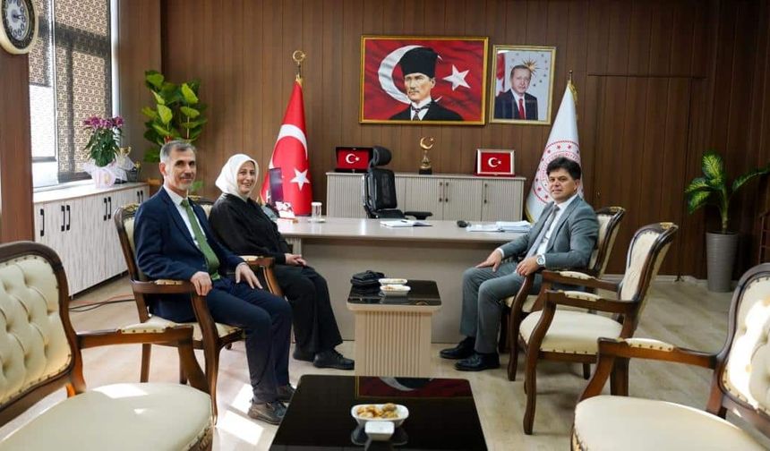 Mersin İl Milli Eğitim Müdürü Muhammed Özdemirci'ye Önemli Ziyaret