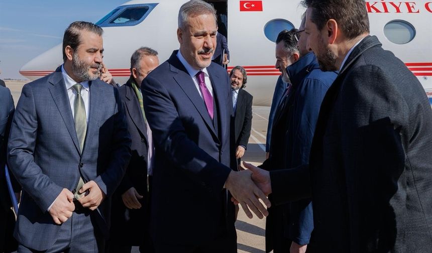 Türkiye’den Suriye’ye Ziyaret: Fidan, Güler ve Kalın Şam’da