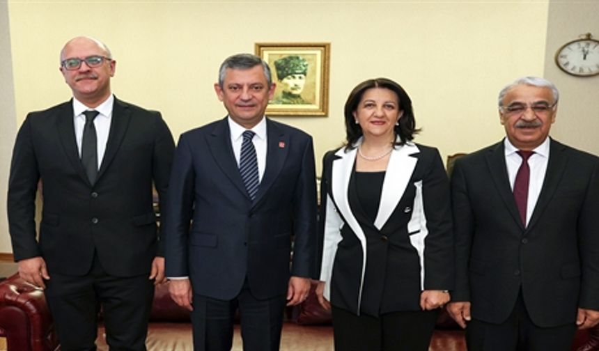 DEM Parti İmralı Heyeti'nden CHP'ye Ziyaret