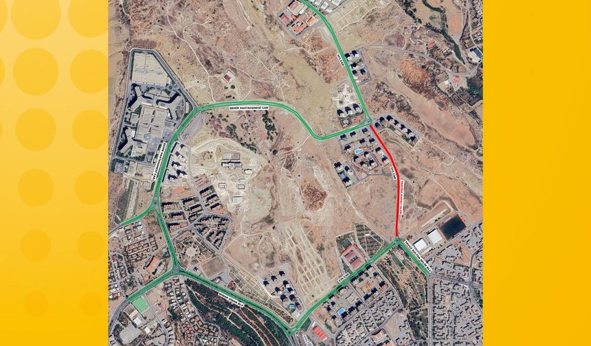 Mersin’de Yol Düzenleme Çalışması: O Cadde Trafiğe Kapatılacak
