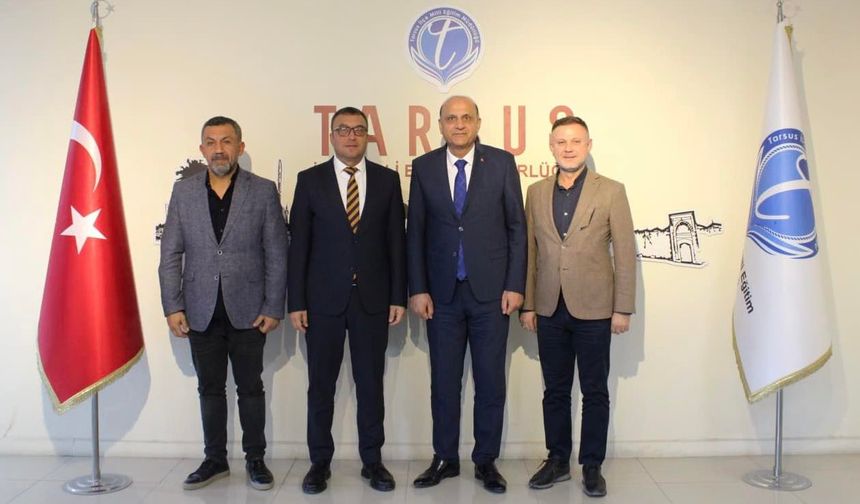 Tarsus İlçe Milli Eğitim Müdürlüğü'ne MHP Heyetinden Ziyaret