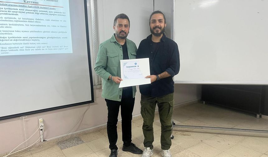 Tarsuslu Öğretmenlere "Dijital Medya Okuryazarlığı" Semineri