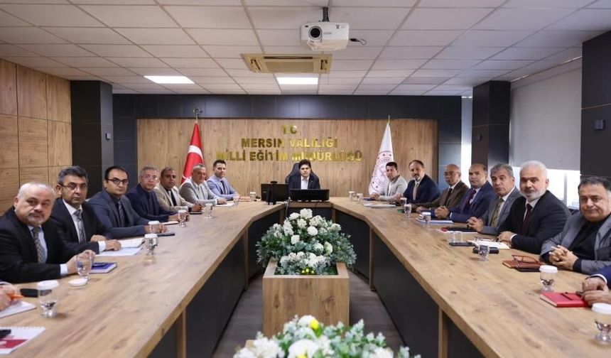 Mersin’de Eğitimde Yeni Planlamalar Konuşuldu