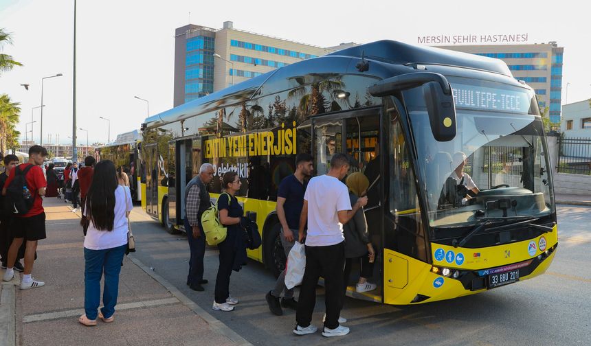 Mersin’de ulaşım tarifesi değişti