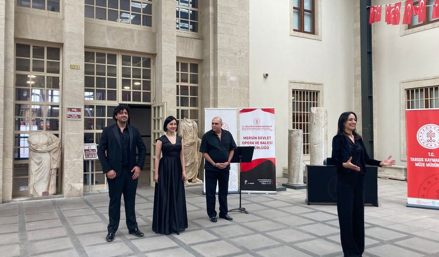 MDOB’den Tarsus Müzesi’nde Tarihi Dokuda Unutulmaz Konser