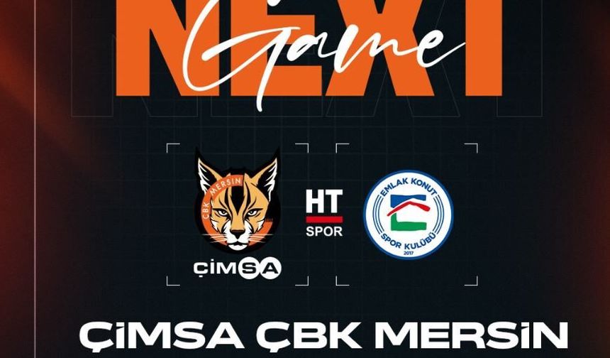 ÇBK Mersin Galibiyet Serisine Devam Etmek İstiyor