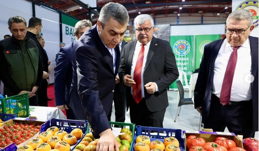 Vali Atilla Toros Mersin Tarım Fuarı’nı Ziyaret Etti