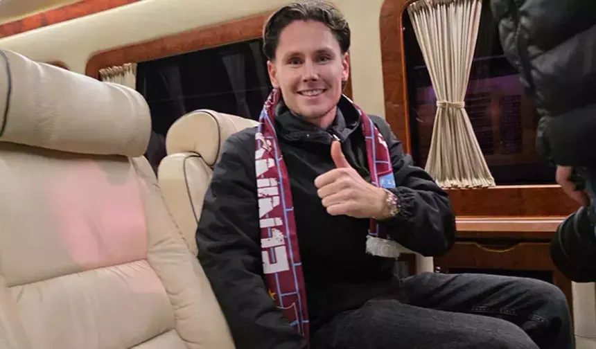 Trabzonspor’un yeni transferi Lovik'e coşkulu karşılama