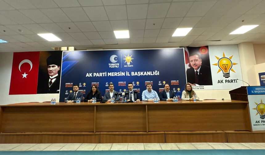 AK Parti Mersin'de 209 bin 40 Üyeye Ulaştı