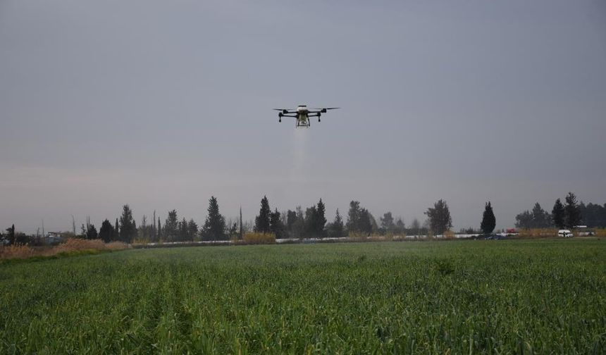 Mersin’de Dronlu Tarım Dönemi: Zayiat Yok, Verim Çok
