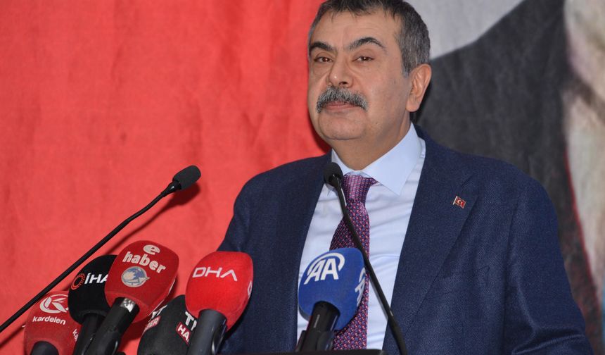 Bakan Tekin: Şimdi bambaşka bir Türkiye'de yaşıyoruz